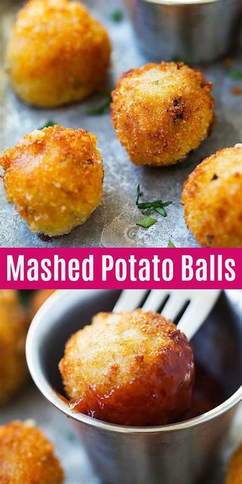 Mashed Potato Balls Crispy Fried Mashed Potato Balls Loaded With