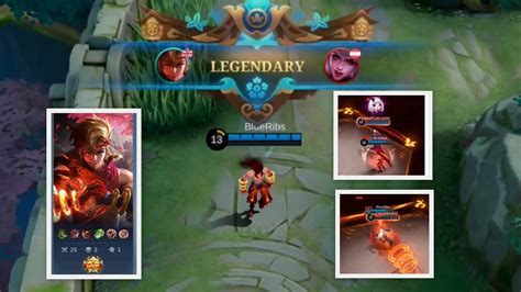 Yin Martial Genius Legendary Gameplay Mobile Legends Bang Bang