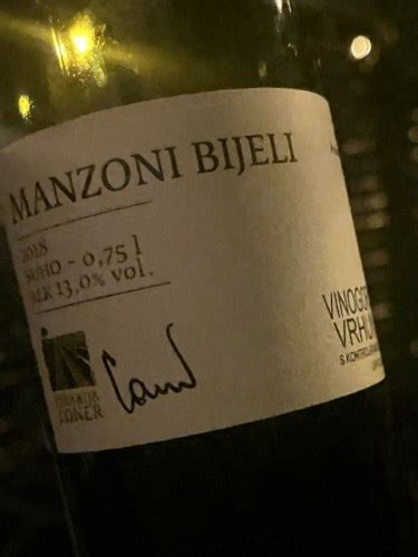 Vinarija Coner Manzoni Bijeli Vivino Us