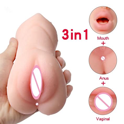 Vagina De Borracha Artificial Realista Para Homens Masturbadores