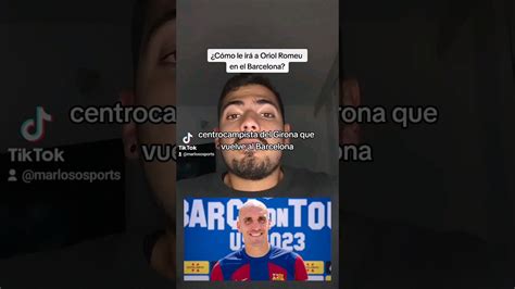 Calificando El Fichaje De Oriol Romeu Por El Barcelona🔵🔴⚽ Youtube