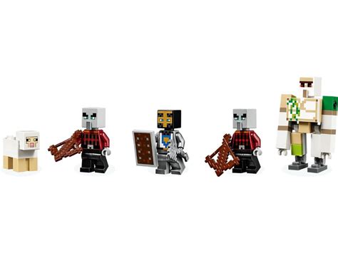 LEGO Minecraft 21159 Застава рейдеров | playzone.com.ua