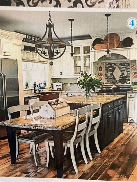 Kitchen Island Dining Table Combo