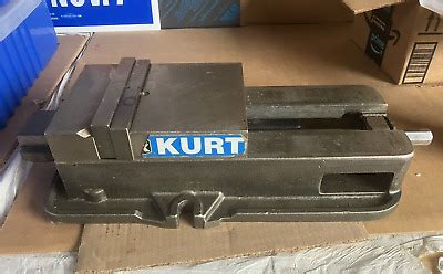 Kurt Anglock D Jaw Width Jaw Opening Milling Machine Vise