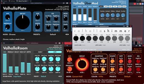 Valhalladsp Reverbs Quick Start Guide