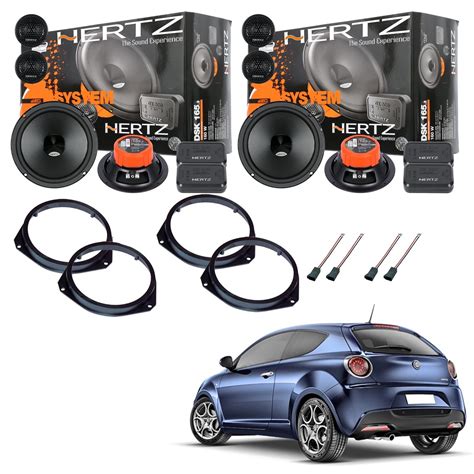 Kit Altoparanti Hertz Alfa Romeo Porte Anteriori E Posteriori