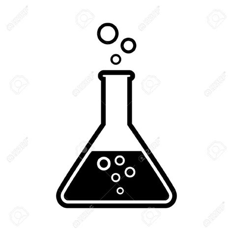 F Sica Y Qu Mica Flask Illustration Beaker Science Icons