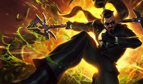 Secret Agent Xin Zhao League Of Legends Lol Champion Skin On Mobafire