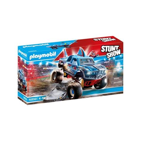 Stuntshow Monster Truck De Cascade Requin Playmobil