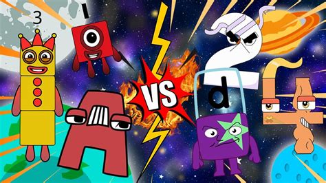 Numberblocks Vs Numbers Lore Vs Alphablocks Vs Alphabet Lore For