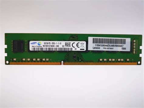 Оперативная память Samsung DDR3 8Gb 1600MHz PC3-12800U (M378B1G73QH0 ...