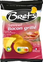 Chips Brets ondulées saveur Bacon Grillé 125g Bret s Le chipsier