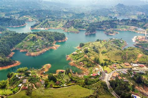 Guatape Lake 713397 Stock Photo at Vecteezy