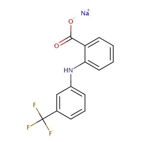 Sodium Trifluoromethyl Phenyl Amino Benzoate Sielc