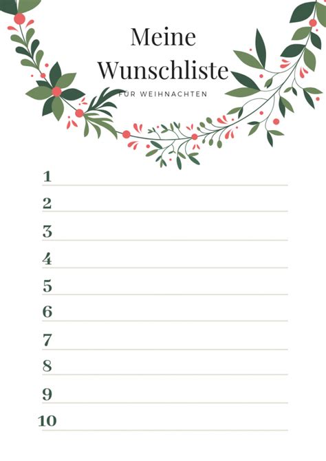 Wunschzettelvorlage F R Weihnachten In Designs Vlikeveronika Diy