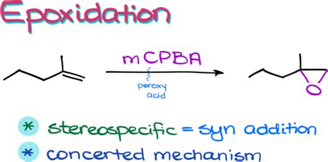 Epoxidation Of Alkenes — Organic Chemistry Tutor