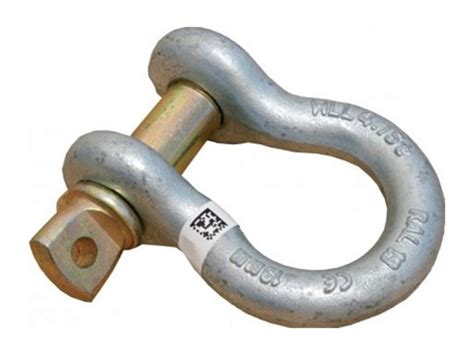 Safety Shackles Screw Pin Shackles And Bow Shackles Wll Up To 6500kg