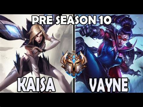 Kaisa Vs Vayne ADC Ranked Master NA YouTube