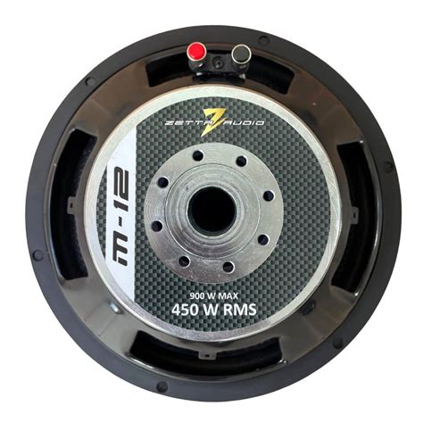 Alto Falante Subwoofer Zetta M 12 450 Rms 12 Polegadas