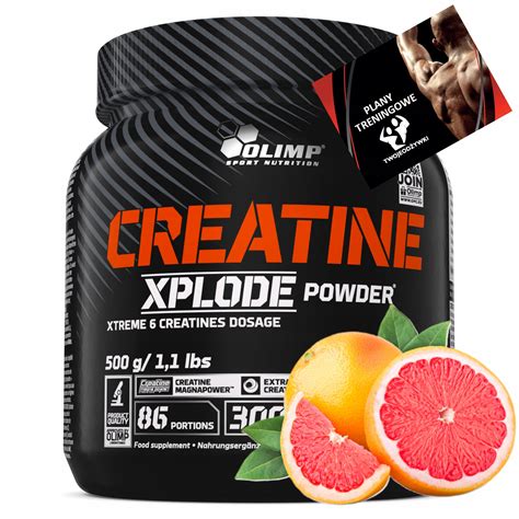 Olimp Creatine Xplode G Mono Stack Mix Moc Mi Nie Kreatyna