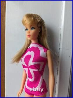 Vintage Barbie Doll Twistn Turn 1162 TNT Blonde 1966 Made In Japan