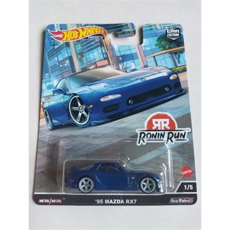 Hot Wheels Premium 95 Mazda RX7 FD Ronin Run Shopee Malaysia