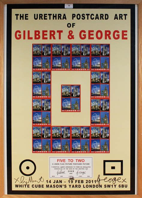 After Gilbert and George - 'The Urethra Postcard Art of Gilbert & George' (Exhibition