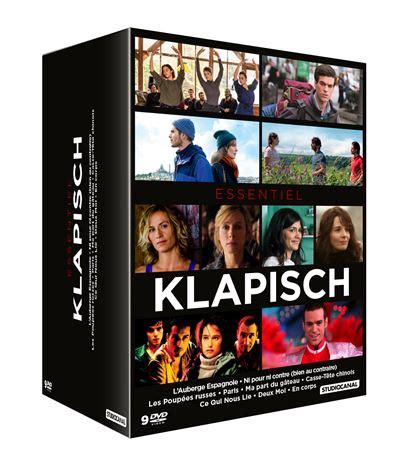 Coffret Cédric Klapisch L Essentiel 2022 DVD DVD Zone 2 Cédric