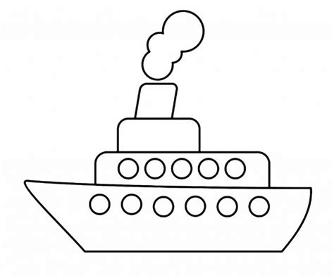 30 Desenhos De Barcos E Navios Para Colorir Como Fazer Em Casa