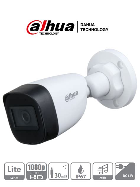 DAHUA HAC HFW1200CN A Cámara Bullet de 2 MP con Audio