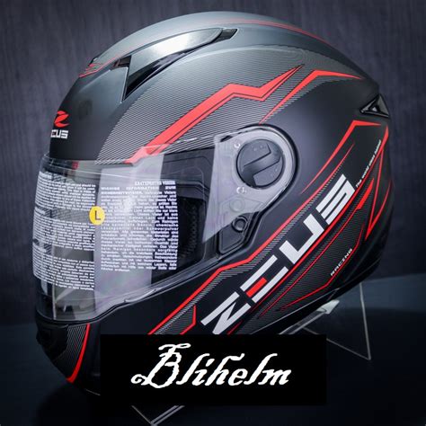 Jual HELM ZEUS ZS 811 BLACK DOFF AL12 BLACK RED ZS 811 FULL FACE