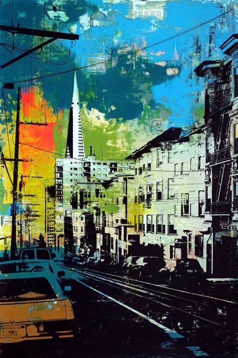 Original Mixed Media Urban Inspired Paintings — Deanna Fainelli