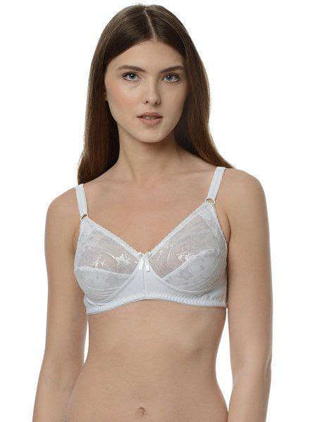 Da Intimo White Non Padded Non Wired Bra 34ddd Buy Da Intimo White