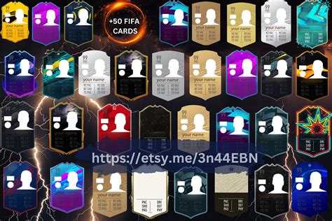 collection   template fifa card editable  fifa card cards
