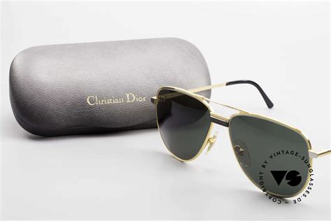 Sunglasses Christian Dior 2330 Gold Plated Sunglasses 80 S Vintage Sunglasses