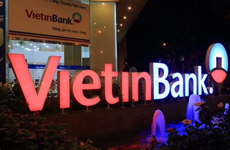 Vietinbank Vietnamese Bank Vietnam Editorial Photography Image Of