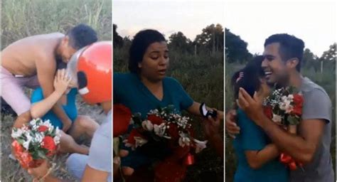 V Deo De Pedido De Casamento Inusitado Em Iranduba Viraliza Na Internet