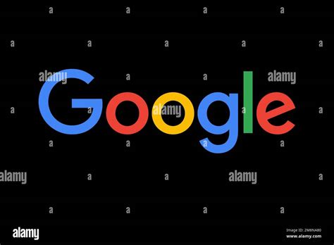 Google, Logo, Black background Stock Photo - Alamy