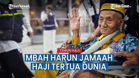 Tiba Di Madinah Mbah Harun 119 Tahun Jamaah Haji Tertua Dunia Doakan