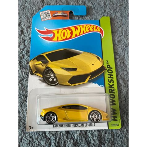 Hot Wheels Lamborghini Huracan LP 610 4 Yellow Shopee Malaysia