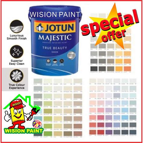 OFFER 1L JOTUN Majestic True Beauty Sheen Interior Indoor Water