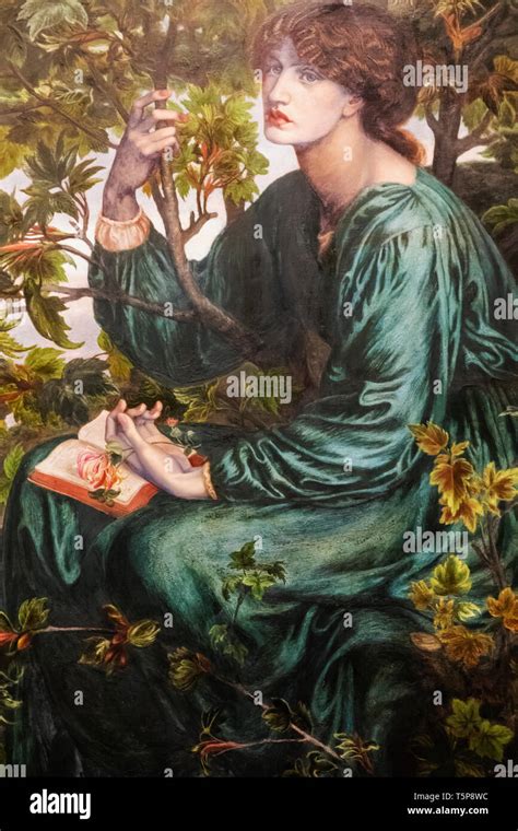 Painting Titled The Daydream By The Pre Raphaelite Brotherhood Artist