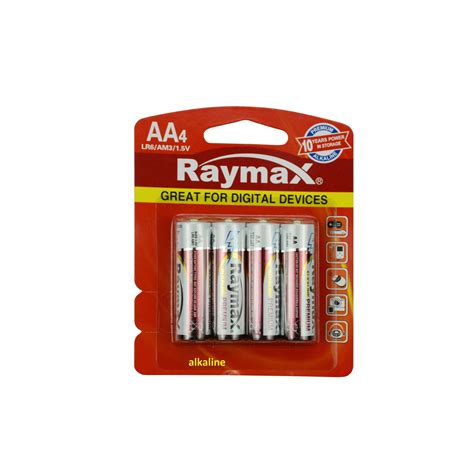 Raymax AA Batterijen LR06 Alkaline 4 Stuks Kopen 2Cheap