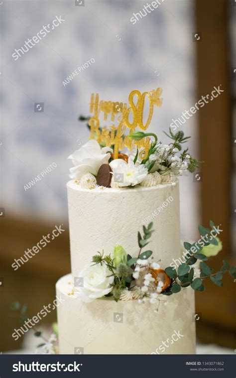 80th Birthday Cake Stock Photo 1343071862 | Shutterstock