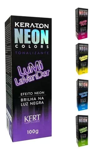 Tonalizante Keraton Neon Colors Kert 2 Unidades MercadoLivre