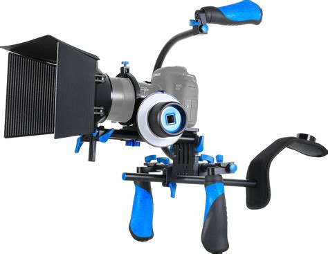 Sunsmart Dslr Rig Movie Kit Shoulder Mount Rig With Follow Focus And