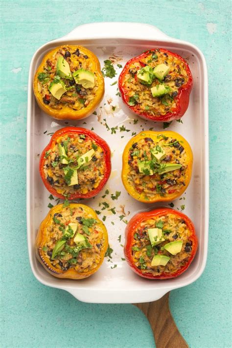 Vegan Stuffed Peppers - Loving It Vegan