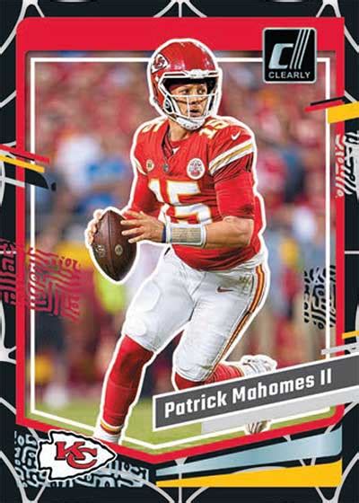 2023 Clearly Donruss Football Checklist Hobby Box Info Details