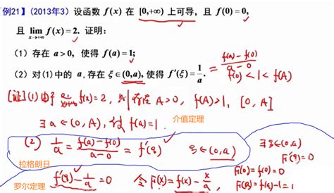 【武忠祥高等数学基础课笔记】微分中值定理及导数应用 武忠祥高等数学渐近线在哪里提及 Csdn博客