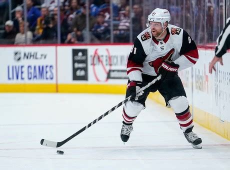 Arizona Coyotes Center Phil Kessel Moves Editorial Stock Photo - Stock ...